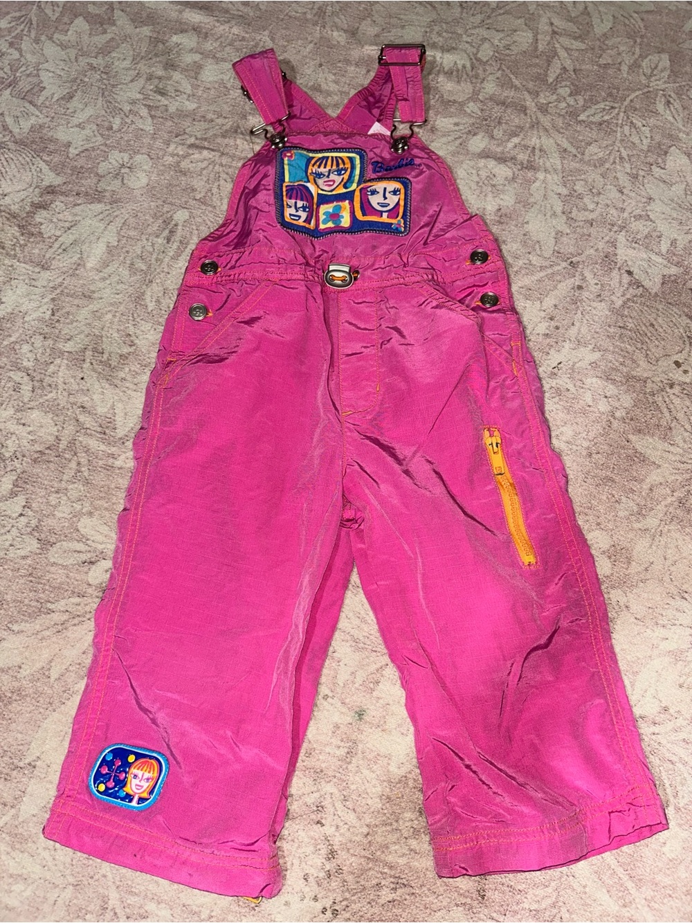 Vintage Barbie Overalls Toddler